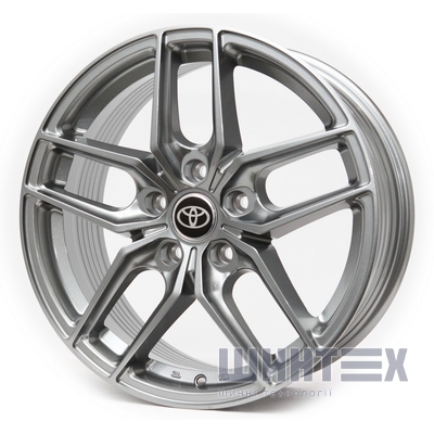 Replica Toyota R370 7.5x17 5x114.3 ET40 DIA73.1 Gray